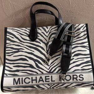 Michael Kors Zebra Gigi Tote